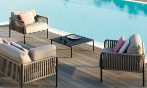 Key West, poltrona moderna per l'arredo giardino