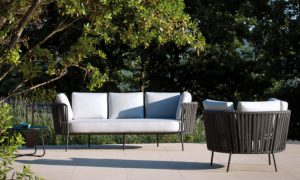 Daisy Rope, divano due e tre posti per l'arredo outdoor