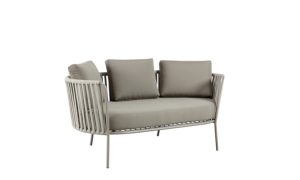 Daisy Rope, divano due e tre posti per l'arredo outdoor