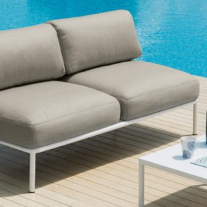 Miami, divano due posti per l'arredo giardino