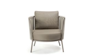 Daisy Rope, poltrona bassa per l'arredo outdoor