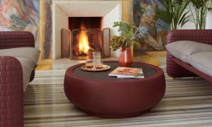 Chubby, tavolo basso moderno per l'arredo outdoor