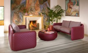 Chubby, tavolo basso moderno per l'arredo outdoor