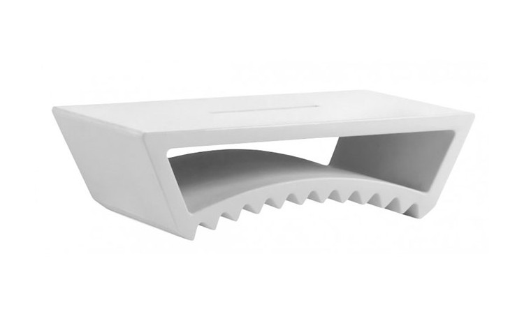 Tac, tavolo basso moderno per l'arredo indoor e outdoor