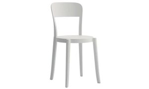 Torre, sedia classica, impilabile, per l'arredo indoor e outdoor
