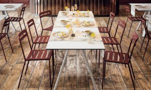 C1, sedia moderna per l'arredo indoor e outdoor