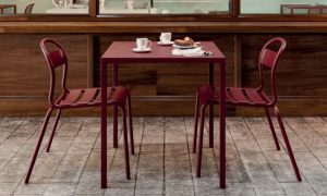 Stecca, sedia da giardino impilabile