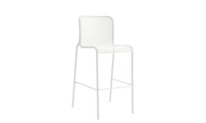 Momo Net, sgabello a rete metallica per l'arredo outdoor