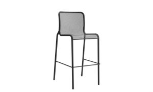 Momo Net, sgabello a rete metallica per l'arredo outdoor