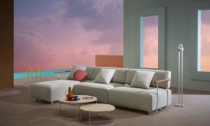 Arki Sofa, divano moderno per l'arredo indoor e outdoor
