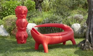 Big Kroko, divano lounge per l'arredo outdoor