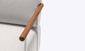 Arki Sofa, poltrona con braccioli per l'arredo indoor e outdoor