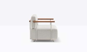 Arki Sofa, poltrona con braccioli per l'arredo indoor e outdoor