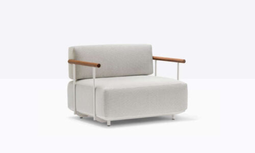 Arki Sofa, poltrona con braccioli per l'arredo indoor e outdoor