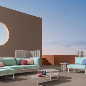 Reva Cocoon, divano moderno per l'arredo indoor e outdoor