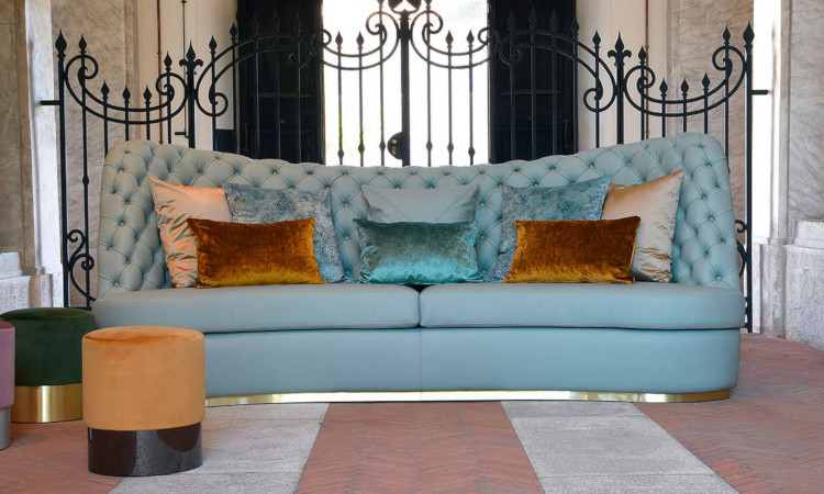 Thalia, divano moderno per l'arredo indoor