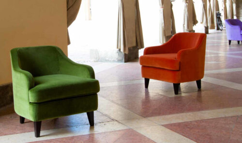 Nor, poltrona classica per zone relax o attesa