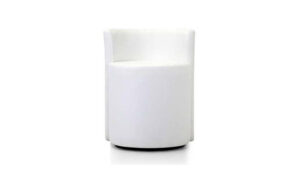 Percy, poltroncina moderna, imbottita, per l'arredo food