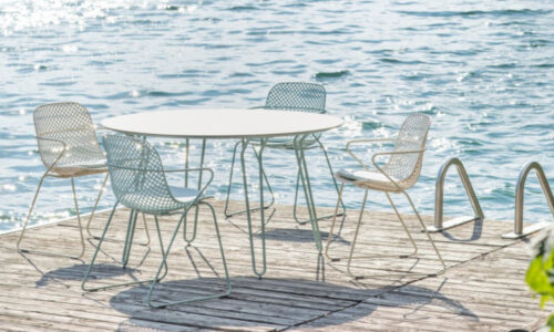 Ramatuelle, tavolo moderno per l’arredo outdoor