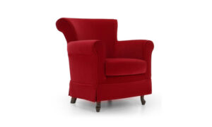 070, poltrona relax dallo stile classico
