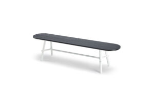 Record bench, panca moderna per l'arredo outdoor