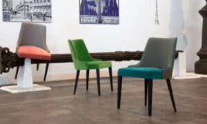 Pat, sedia lounge per l’arredo contract