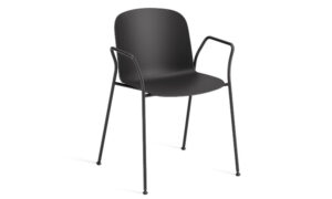 Relief, sedia moderna con o senza braccioli