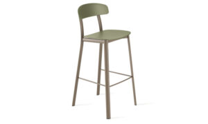 Feluca Pop Bar, sgabello quattro gambe per l'arredo indoor e outdoor