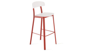 Feluca Pop Bar, sgabello quattro gambe per l'arredo indoor e outdoor