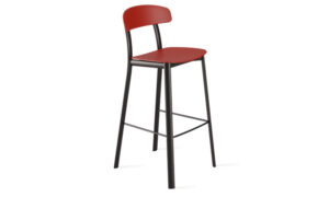 Feluca Pop Bar, sgabello quattro gambe per l'arredo indoor e outdoor