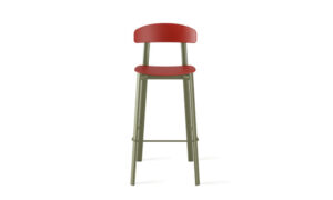 Feluca Pop Bar, sgabello quattro gambe per l'arredo indoor e outdoor