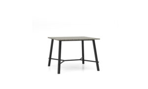 Record Living, tavolo quattro gambe moderno per l'arredo indoor