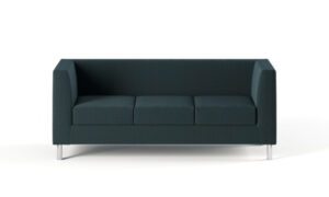 Domino, divano moderno imbottito per l'arredo indoor