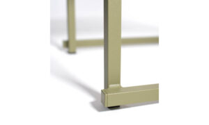 GT01, sedia moderna a slitta per l'arredo indoor