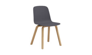 Loria 1GL, sedia con struttura quattro gambe in legno