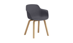 Loria 1GL, sedia con struttura quattro gambe in legno