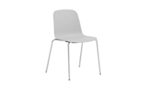 Loria 1GM, sedia quattro gambe impilabile, per l'arredo indoor