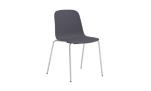 Loria 1GM, sedia quattro gambe impilabile, per l'arredo indoor