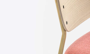 jazz 3707, sgabello in acciaio per l'arredo indoor