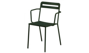 C1.1, sedia impilabile per l'arredo indoor e outdoor