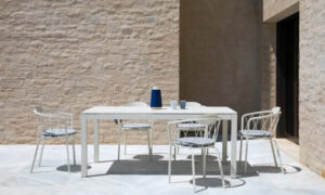 Extia, tavolo allungabile per l'arredo outdoor