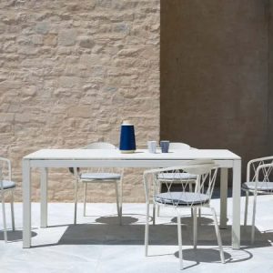 Extia, tavolo allungabile per l'arredo outdoor