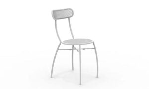 Ciao, sedia impilabile per l'arredo giardino