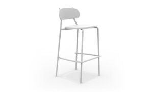 Fox, sgabello impilabile per l'arredo outdoor