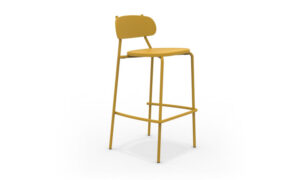 Fox, sgabello impilabile per l'arredo outdoor