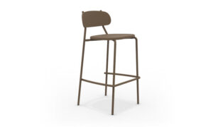 Fox, sgabello impilabile per l'arredo outdoor