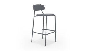 Fox, sgabello impilabile per l'arredo outdoor