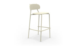 Fox, sgabello impilabile per l'arredo outdoor