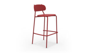 Fox, sgabello impilabile per l'arredo outdoor