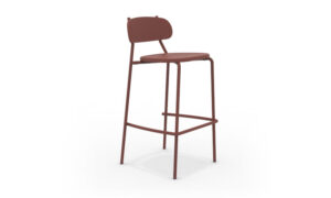 Fox, sgabello impilabile per l'arredo outdoor